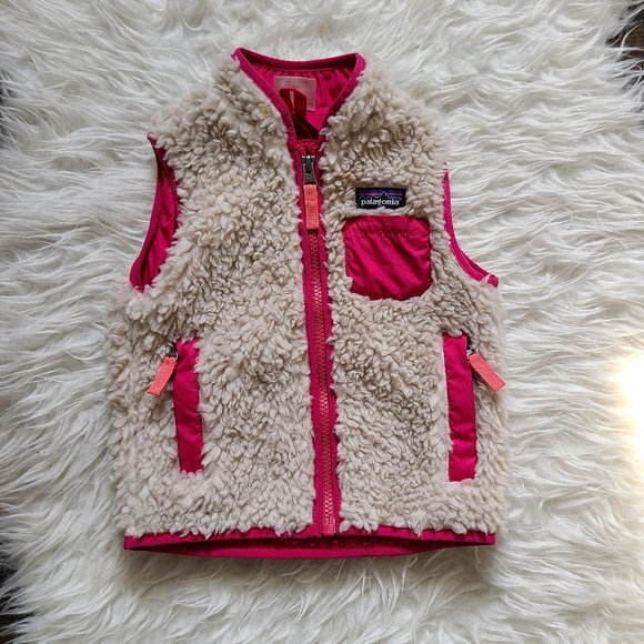 Patagonia baby girl Sherpa vest - Picture 2 of 6